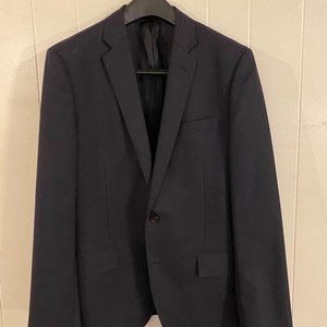LUDLOW slim Navy Suit Jacket sz 38